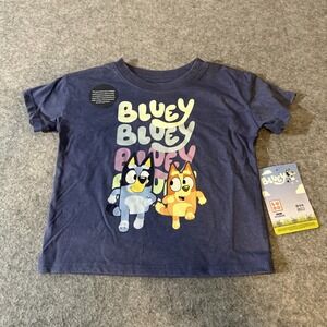 Bluey & Bingo Toddler T-Shirt Size 2T NWT Short Sleeve Graphic Tee‎ Kids Unisex